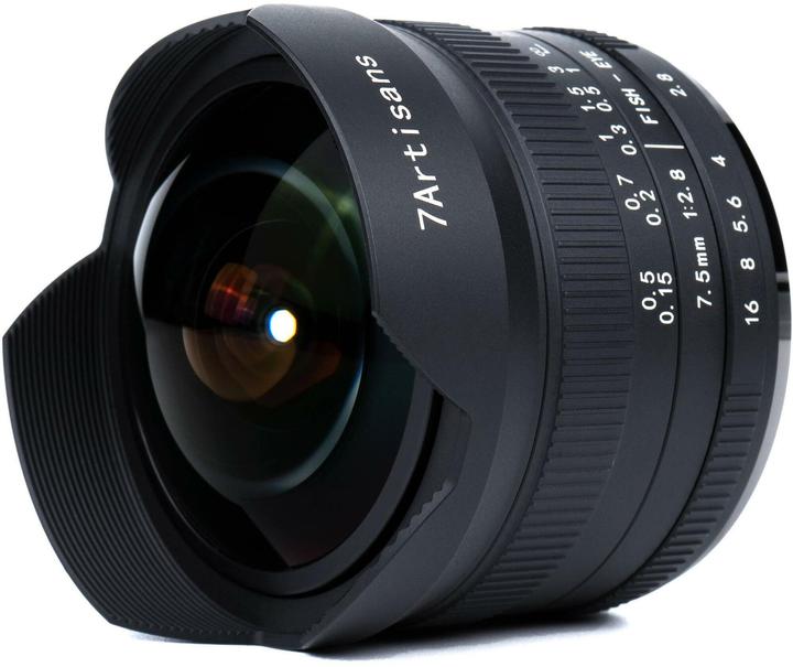 7artisans Vaste brandpuntsafstand 7,5 mm F2,8 Fisheye Mark II (Nikon Z, APS-C / DX)
