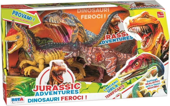 Immagine prodotto Rs Toys 2 ass.ti jurassic adventures 2 animali con voci