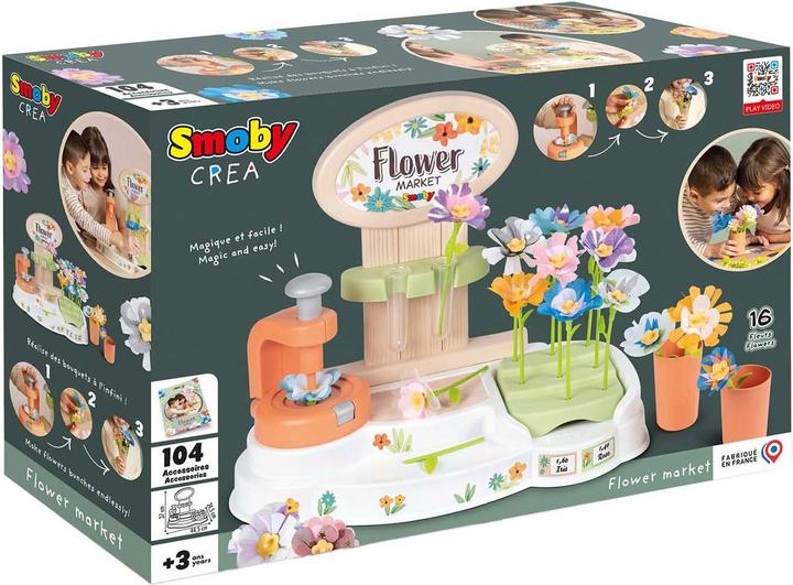 Image du produit Smoby Marché aux fleurs de Krativset