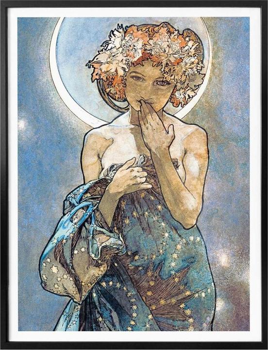 Produktbild Trenddeko Sterne: Der Mond (40 x 50 cm)