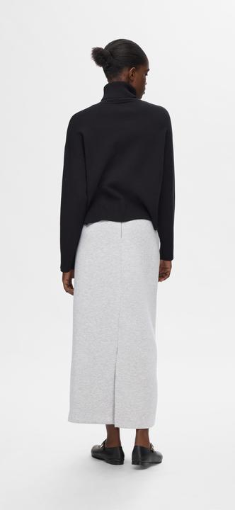 Actual product image Selected Femme Midi skirt made from sweatshirt fabric (M)