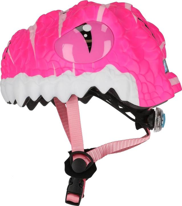 Produktbild Crazy Safety Dino Bicycle Helmet - Pink (100201-05-01) (49 - 55 cm)