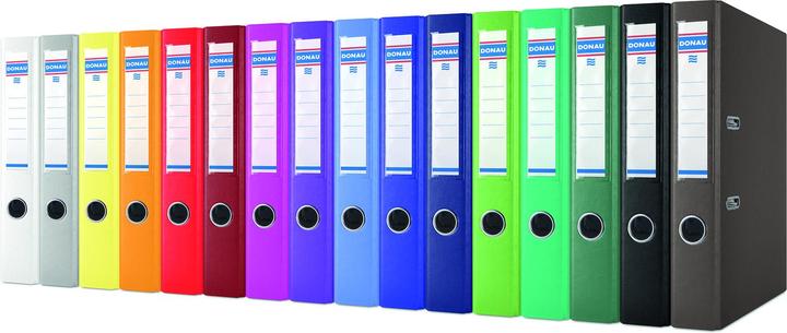 Actual product image Donau Popular divider with 2.1 mm thick fibreboard and a weight of 1290 g/m?, made of ecological p