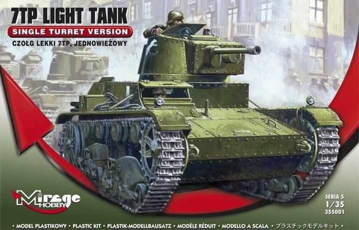 Produktbild Mirage Hobby 7TP Light Tank Single Turret Version
