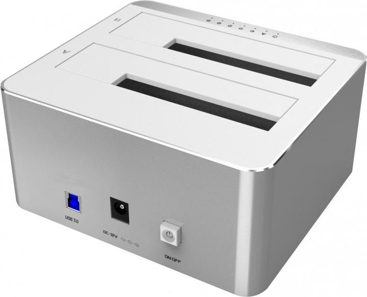 Produktbild Unitek Docking-Station für HDD (USB-C, 2 Ports)