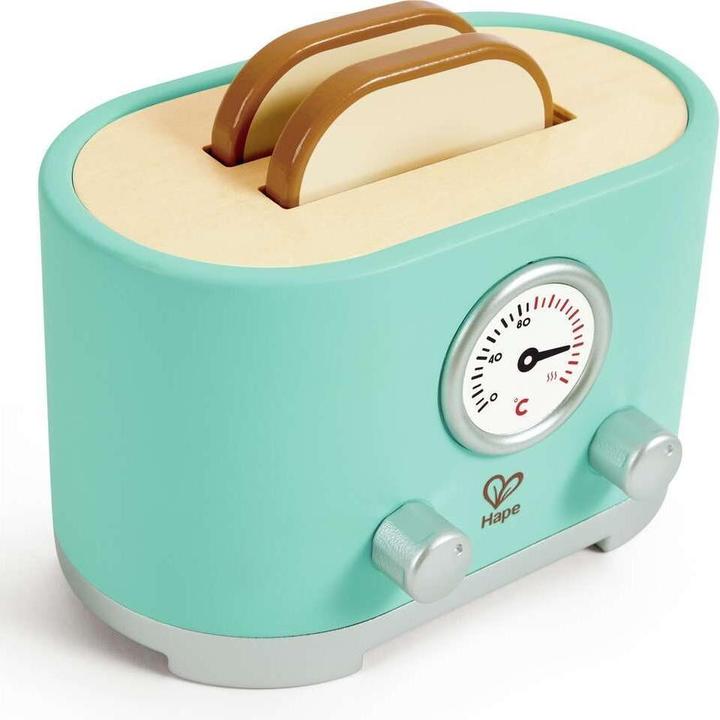 Actual product image Hape Kling pop-up toaster set