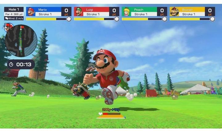 Actual product image Nintendo Mario Golf: Super Rush (Switch, Multilingual)