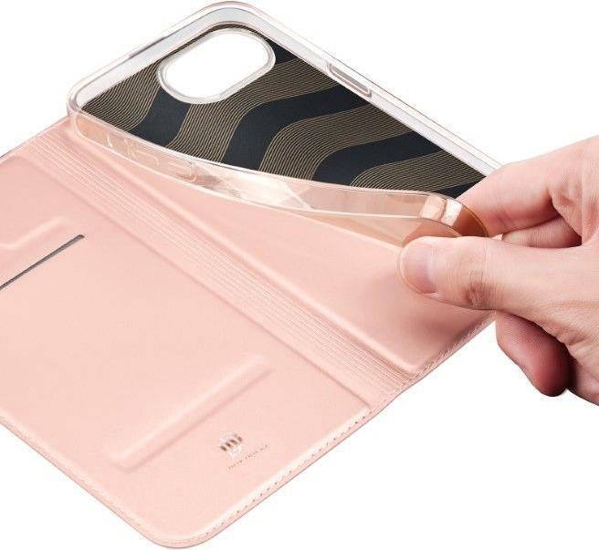 Immagine prodotto Dux Ducis iPhone SE (2025) Cover with Card Slot - Rose gold (Apple iPhone 16e)