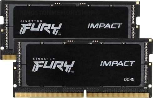 Image du produit Kingston FURY Impact (2 x 32GB, 5600 MHz, RAM DDR5, SO-DIMM)
