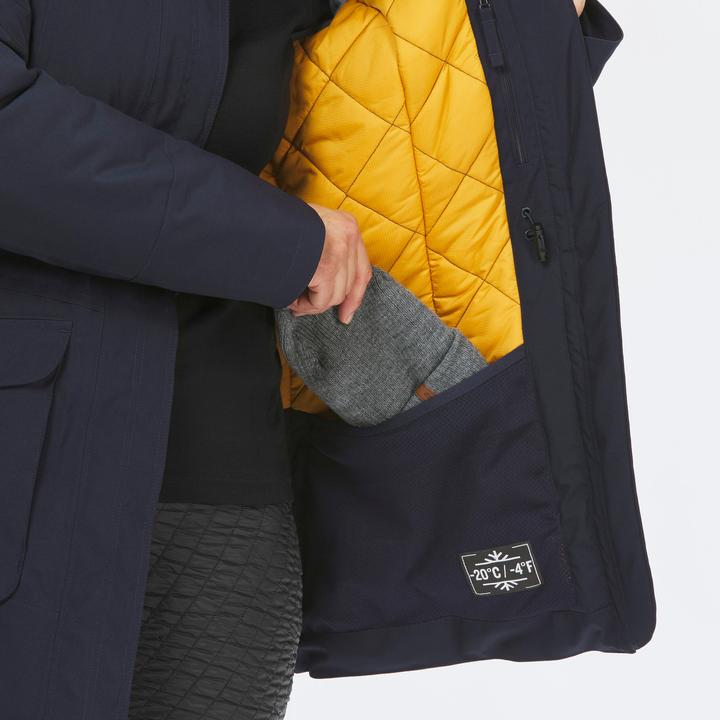 Produktbild Quechua Winterjacke Parka Damen bis -20 °C wasserdicht Winterwandern - SH900 (XS)