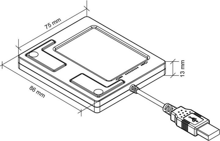 Immagine prodotto Perixx Peripad 501 II (Cablato)