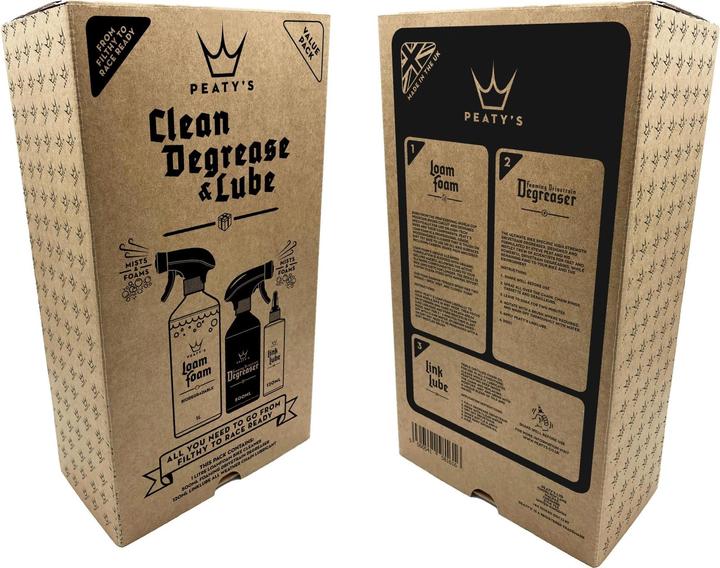 Actual product image Peaty's Clean, Degrease & Lube (1000 ml, Universal Lubricant, Chain cleaner)