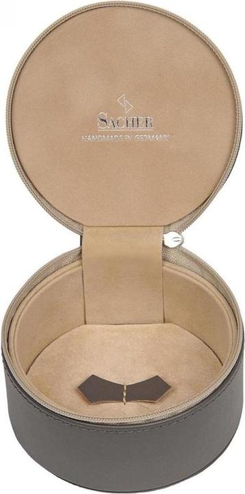 Image du produit Sacher B6.510.561643 - Betsy fleur venice grey leather jewellery box
