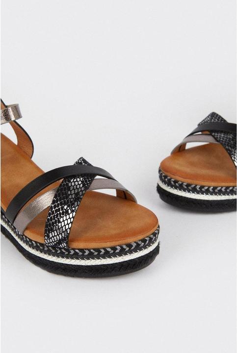 Produktbild Good For The Sole Sandalen mit Keilabsatz Amber (41)