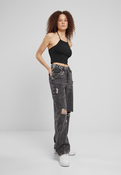 Immagine prodotto Urban Classics Top cropped halter da donna 2-Pack (XL)