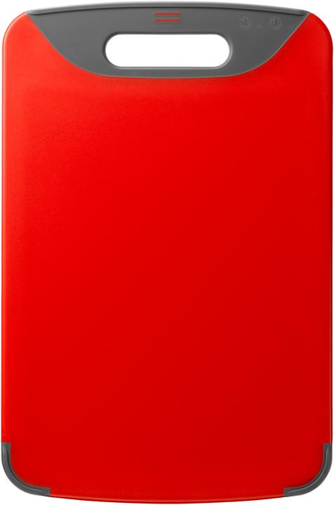 Produktbild Silit Schneidebrett TRanchierbrett rot 38x25cm rechteckig aus hochwertigem Kunsstoff