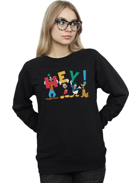 Immagine prodotto Disney Mickey Mouse Friends Hey Felpa Donna (L)