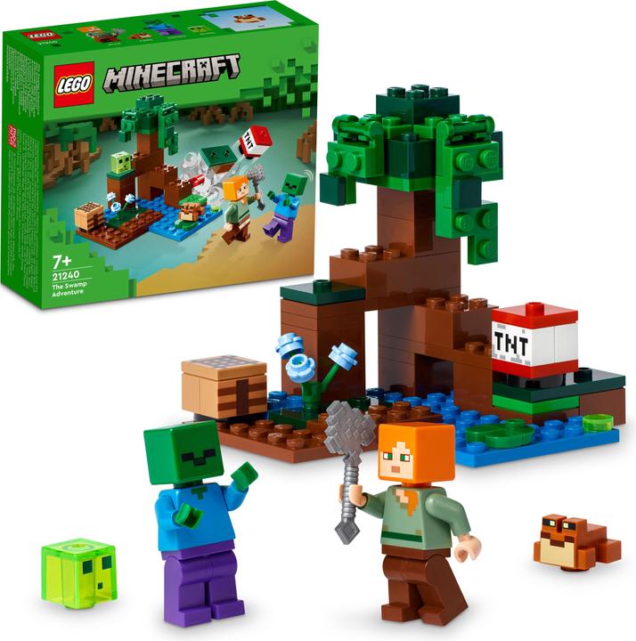 Actual product image LEGO The Swamp Adventure (21240, LEGO Minecraft)