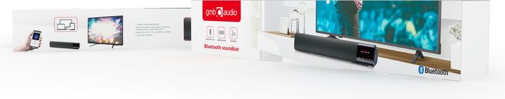 Produktbild Gembird SPK-BT-BAR400-01 (4 h, Stromversorgung über USB, Akkubetrieb)