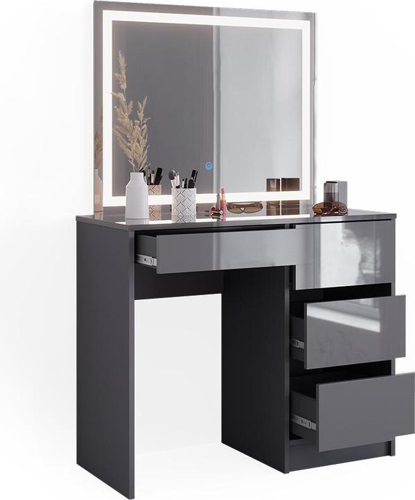Produktbild Vicco Sherry mit Hocker und Beleuchtung (90 x 75 x 40 cm)