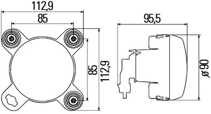 Immagine prodotto Hella Faro Principale H1 Sinistro.