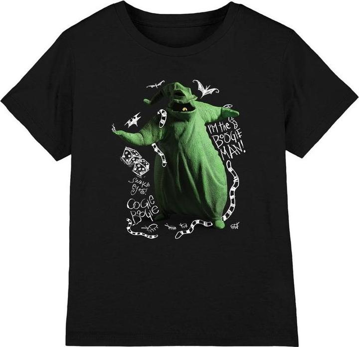 Actual product image The Nightmare Before Christmas Childrens/Kids I'm Oogie Boogie T-Shirt (104)