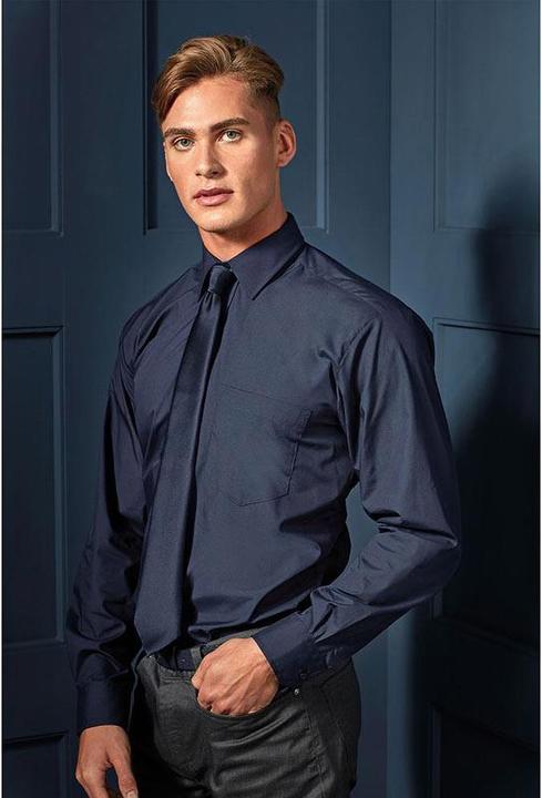 Image du produit Premier Chemise en popeline Chemise de travail à manches longues (50)