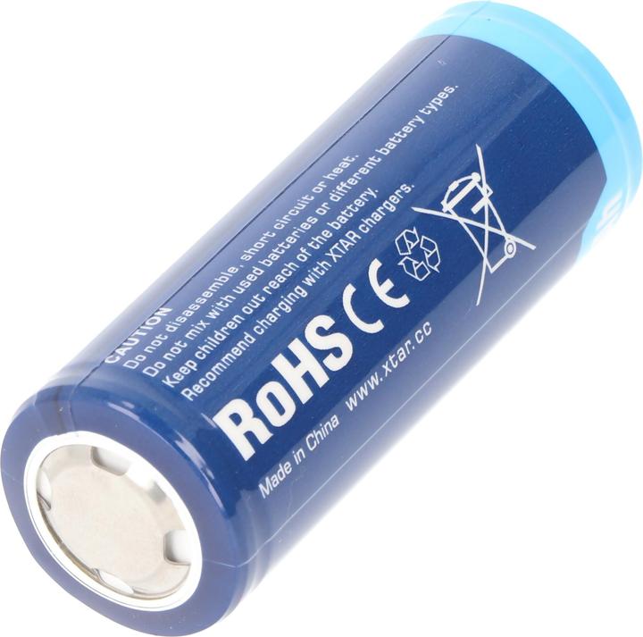Actual product image Xtar Battery 26650 PCB protected, 26.5x68.2mm (1 pcs., 5200 mAh)
