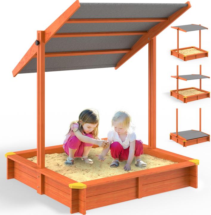 Actual product image Spielwerk Max with sun canopy