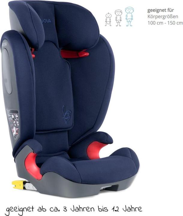 Produktbild Avova Kindersitze 15-36 kg Kindersitz Star-Fix i-Size 100 cm - 150 cm / 3 Jahre (Kindersitzerhöhung, ECE R129/i-Size Norm)