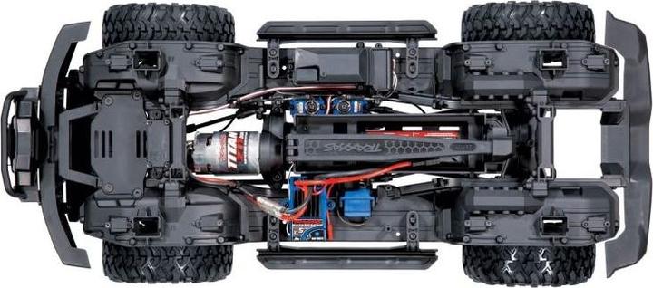 Actual product image Traxxas TRX-4 2021 Ford Bronco Electric Brushed Crawler 4WD 1:10 RTR silver (RTR Ready-to-Run)