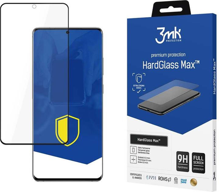 3MK Protection d'écran Hardglass Max (1 pièce(s), Samsung Galaxy S20+)