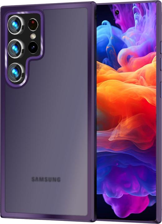 Produktbild Nalia Semi-Transparente Hybrid Hülle mit Schutzrahmen (Samsung Galaxy S24 Ultra)