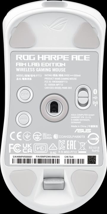 Produktbild ASUS ROG Harpe Ace Aim (Kabellos, Kabelgebunden)