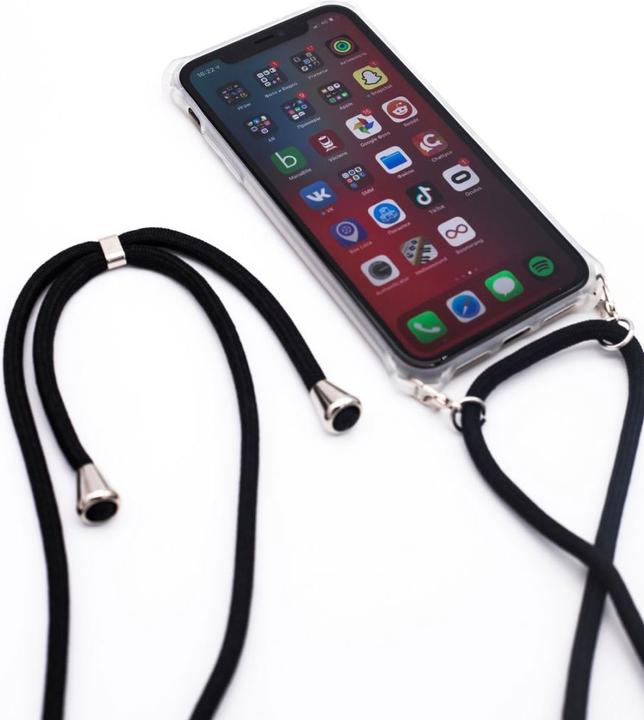 Immagine prodotto Evelatus Custodia A40 con corda Nero (Samsung Galaxy A40)