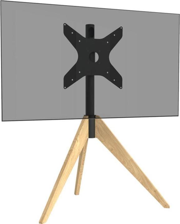 Cavus TRIANGLE-OAK Support TV 32-65 pouces, VESA 400x300, bois de chêne (65", 30 kg)