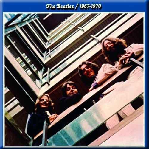 Image du produit The Beatles - Aimant de réfrigérateur BLUE ALBUM (1 x)