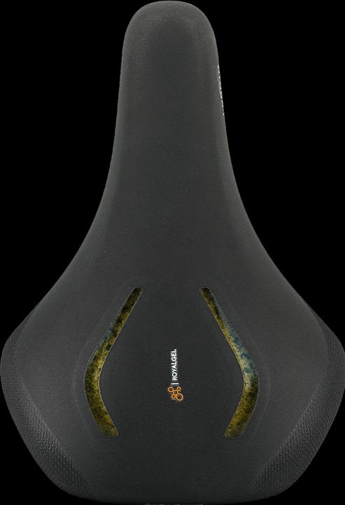 Actual product image Selle Royal Lookin Evo Moderate saddle, unisex, Royalgel, Biotex cover, Stracciatella