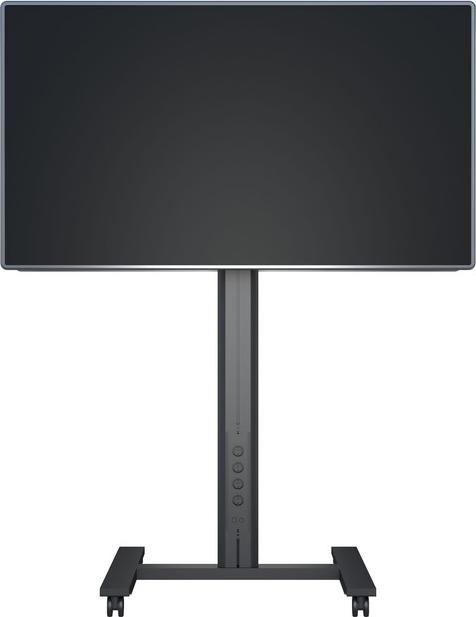 Actual product image Multibrackets TV stand up to 80", aluminum, black/5983 (80", 80 kg)