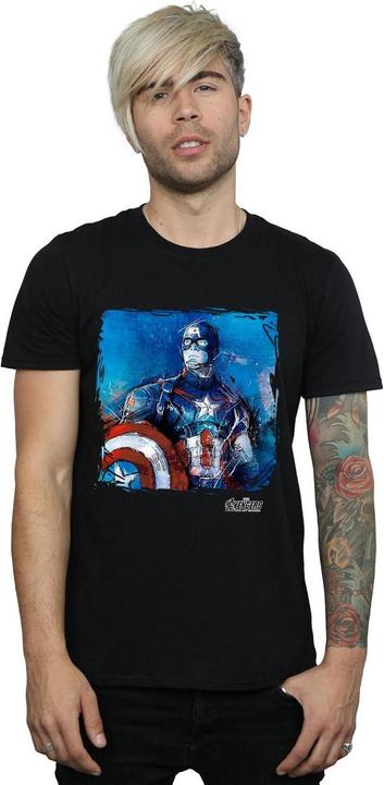Immagine prodotto Captain America Maglietta artistica in cotone (L)