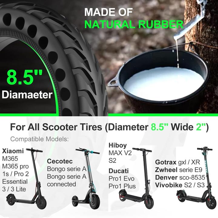 Image du produit Bangting Pneus solides pour scooters électriques