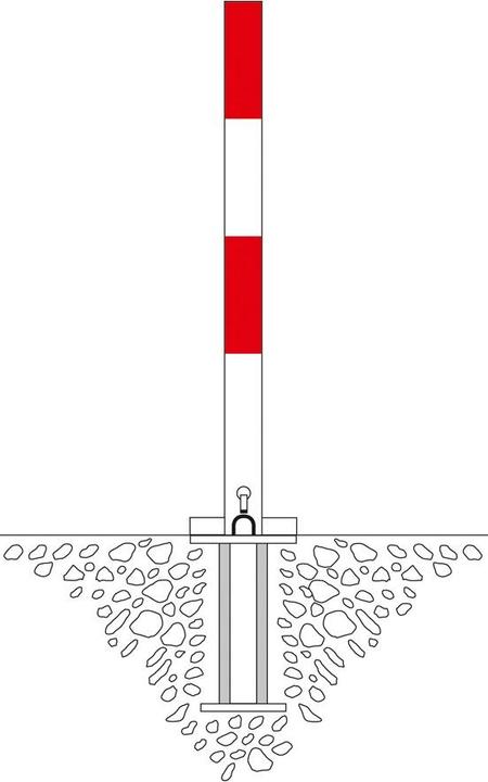 Actual product image kaiserkraft Blocking post from square profile