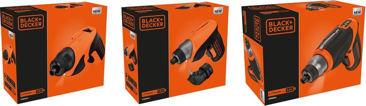 Immagine prodotto Black & Decker 3.6 V 1.5 Ah LiIon CS3652LC (Batteria ricaricabile)