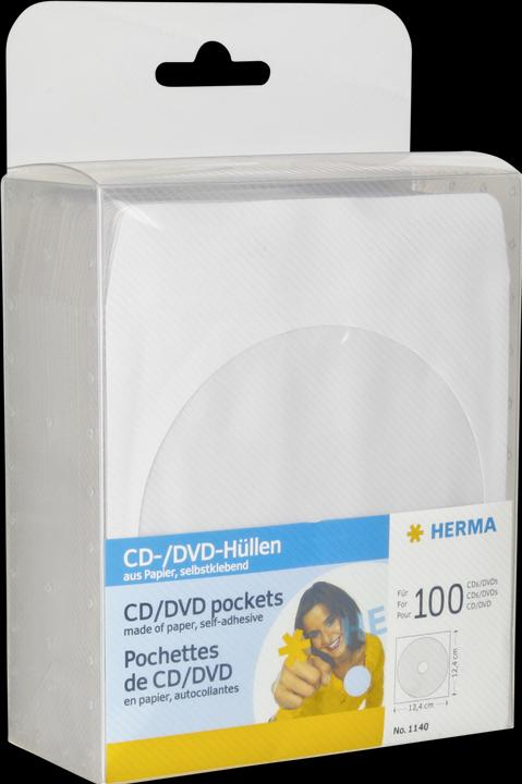 Actual product image Herma CD/DVD sleeves