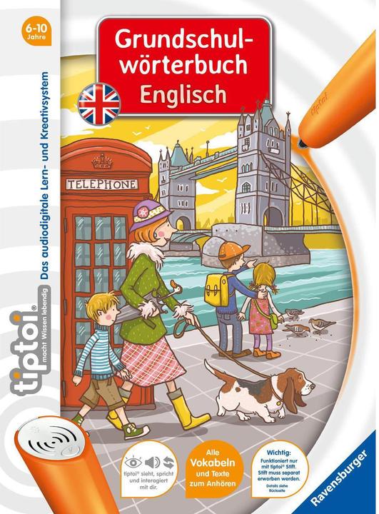 Immagine prodotto tiptoi Grundschulwörterbuch Englisch (Tedesco, Nina Dulleck, Kirstin Jebautzke, Jebautzke Kirstin, 2013)