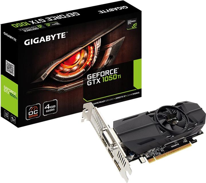 Produktbild Gigabyte GeForce GTX 1050Ti OC (4 GB)