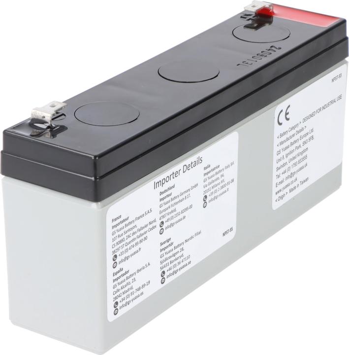 Produktbild Yuasa NP3-6 Akku Blei PB 6 Volt 3Ah Faston 4,8mm (6 V, 3 Ah)