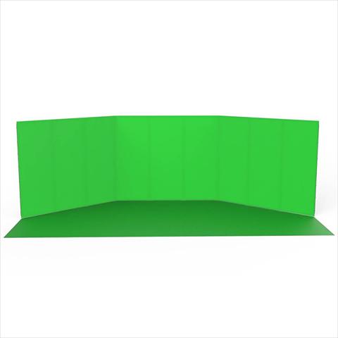 Actual product image Studioking Panorama Background Green Screen FSF-240900PT 240x900cm (900 cm, 240 cm)