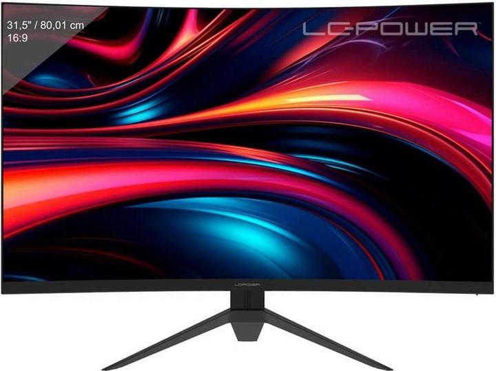 Actual product image LC-Power 31,5"(80,01cm)TFT LC-M32QC 180Hz 2560x1440 Curved (2560 x 1440 pixels, 31.50")
