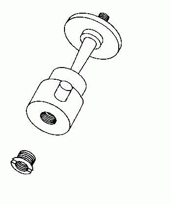 Actual product image Hama Ball head 50mm (Spherical head)